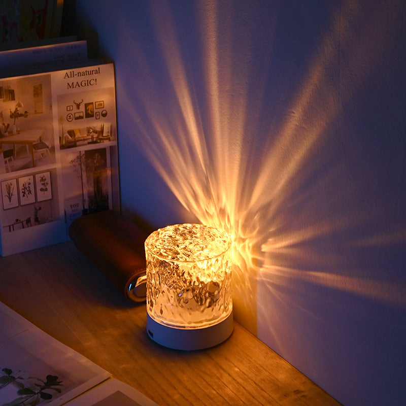 Crystal Water Ripple Projector Lamp