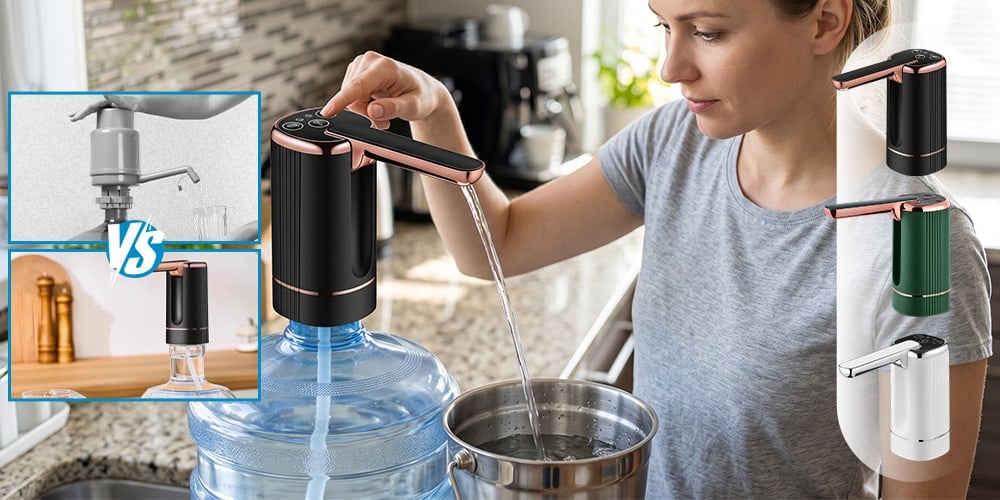 Foldable Portable Water Dispenser Pump | Trailaxis
