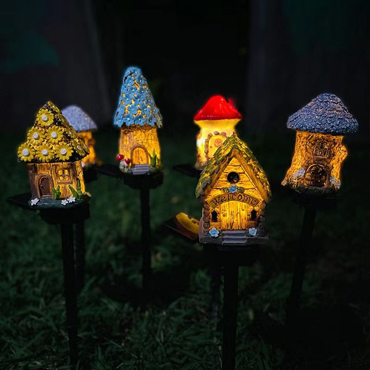 Lawn & Garden Christmas Lights – Outdoor Rain-Snow Resistant Decor | Trailaxis