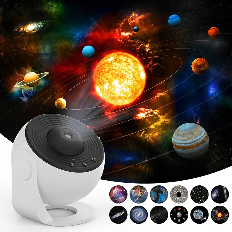 12-in-1 Galaxy Projector Night Light