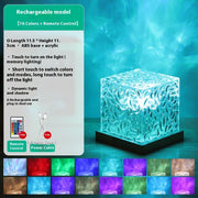 Crystal Water Ripple Projector Lamp