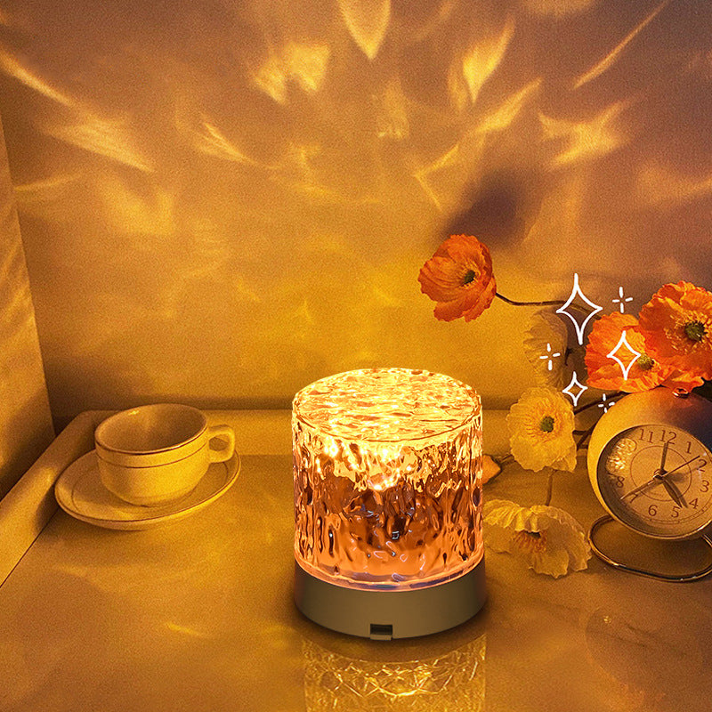 Crystal Water Ripple Projector Lamp