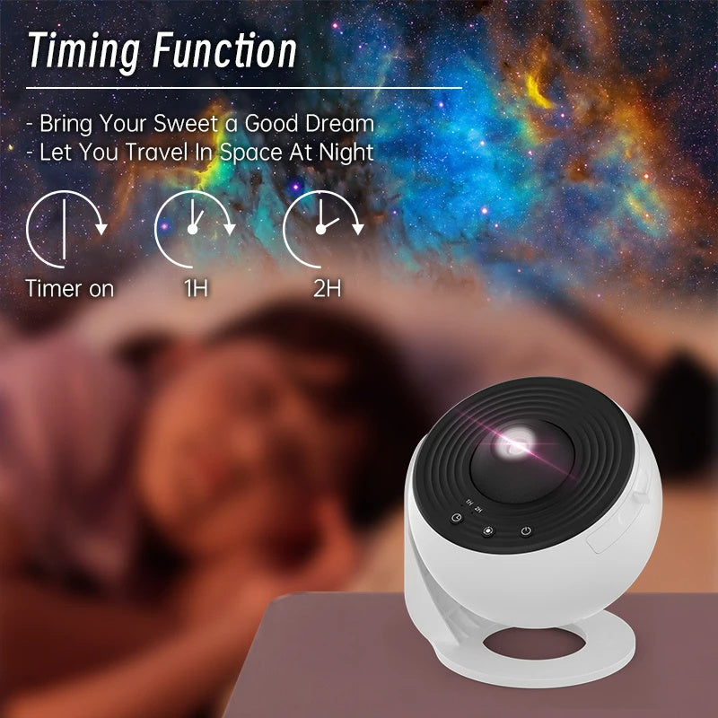 12-in-1 Galaxy Projector Night Light
