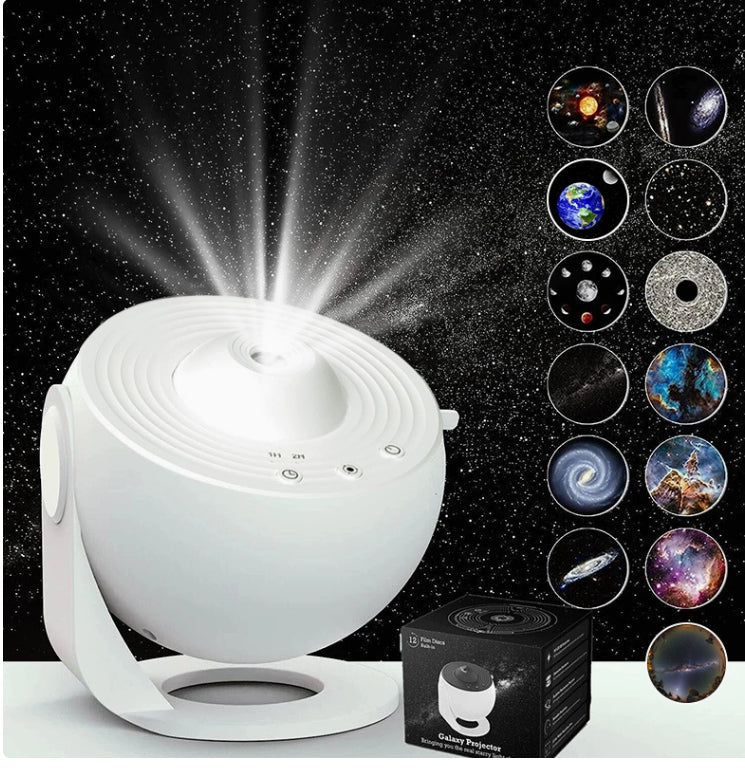 12-in-1 Galaxy Projector Night Light