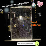 Snowy Landscape LED Night Light