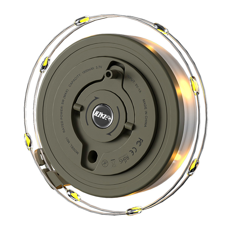 Retractable Camping String Lights – 6–10 m Rechargeable Lantern | Trailaxis