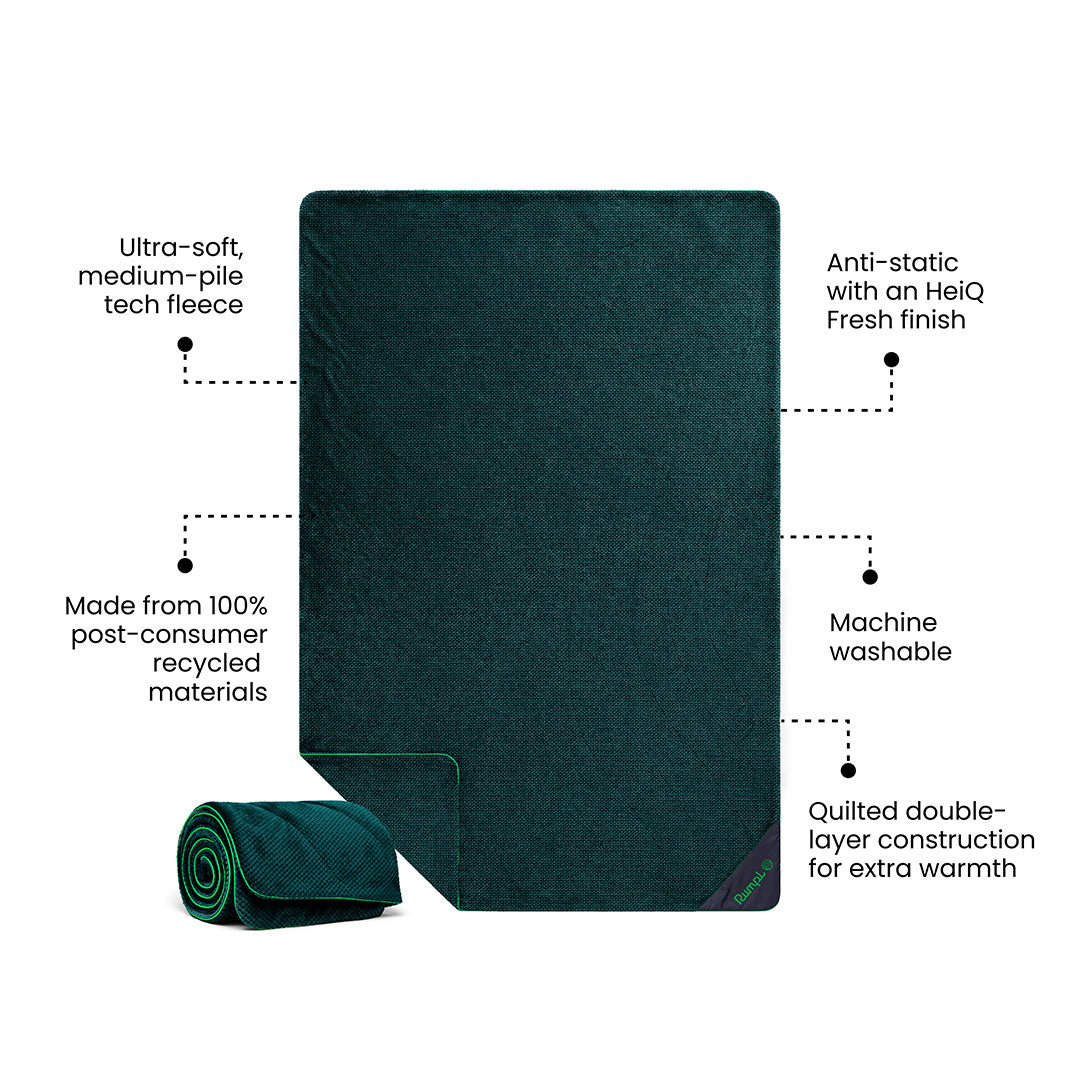 Après Fleece Throw Blanket - Sea Moss