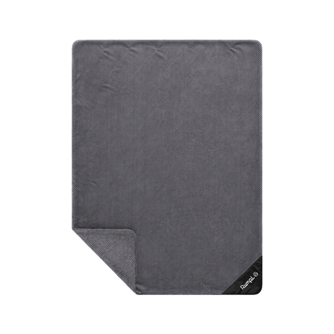 Après Fleece Throw Blanket - Charcoal Grey