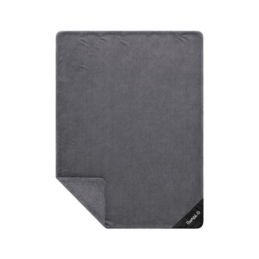 Après Fleece Throw Blanket - Charcoal Grey