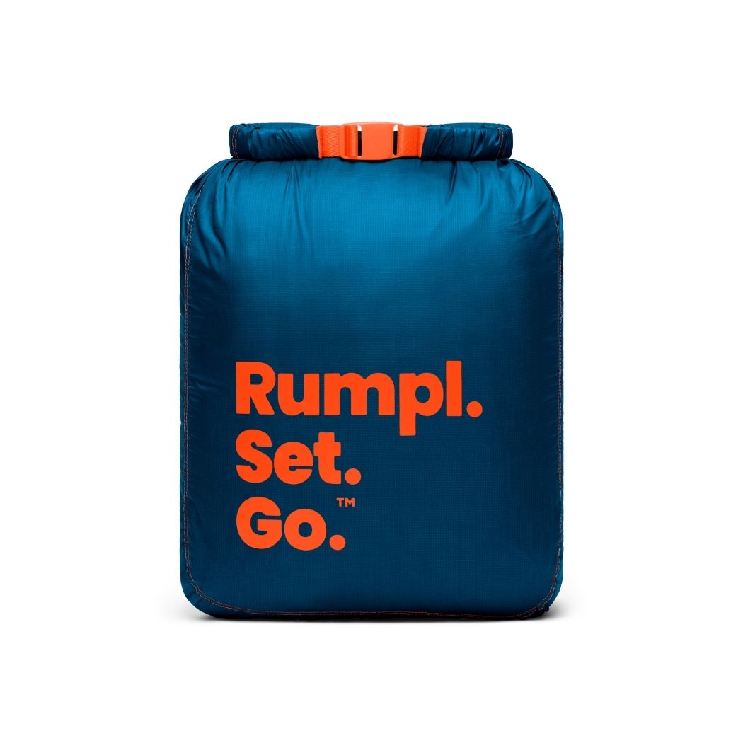 The Camp Pillow - Midnight Retro Stripes