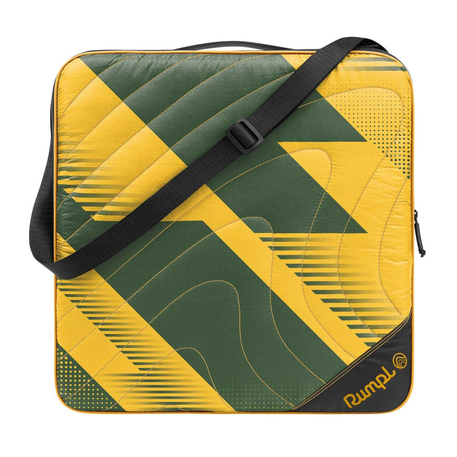 Gametime Puffy Blanket - Green / Yellow