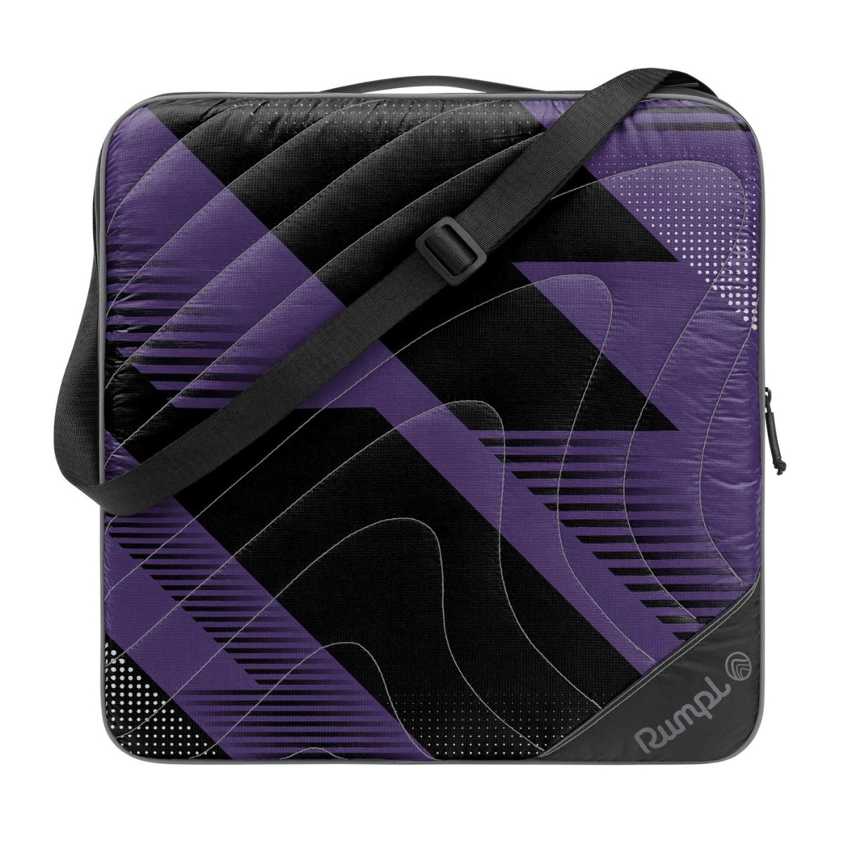 Gametime Puffy Blanket - Purple / Black