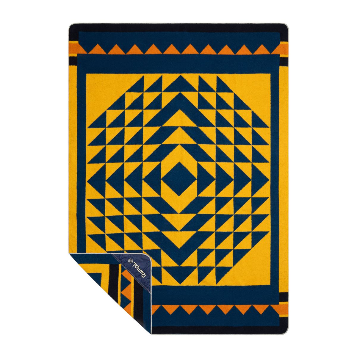 Merino Softwool Blanket - Quilted Amber
