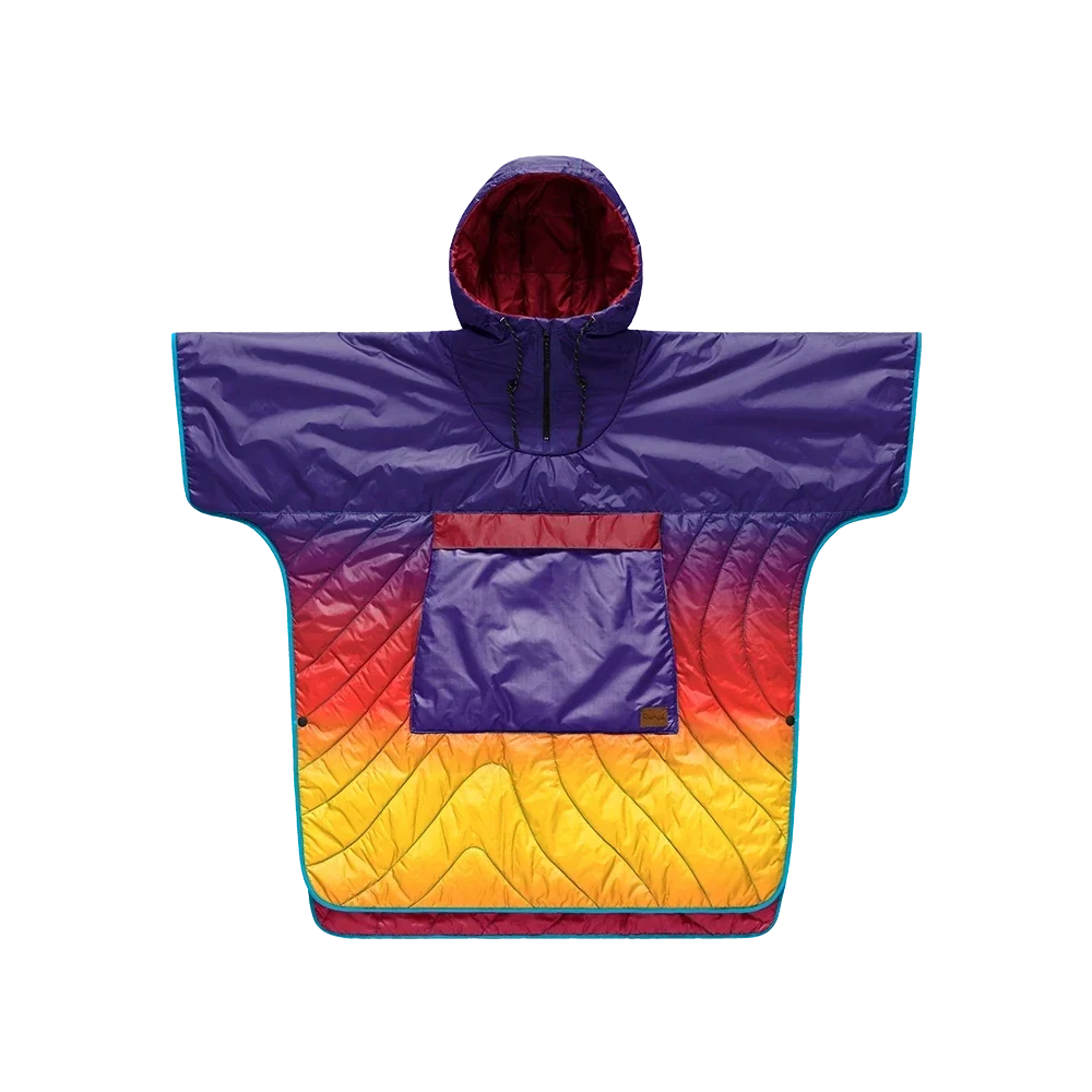 Original Puffy Poncho - Pyro Fade