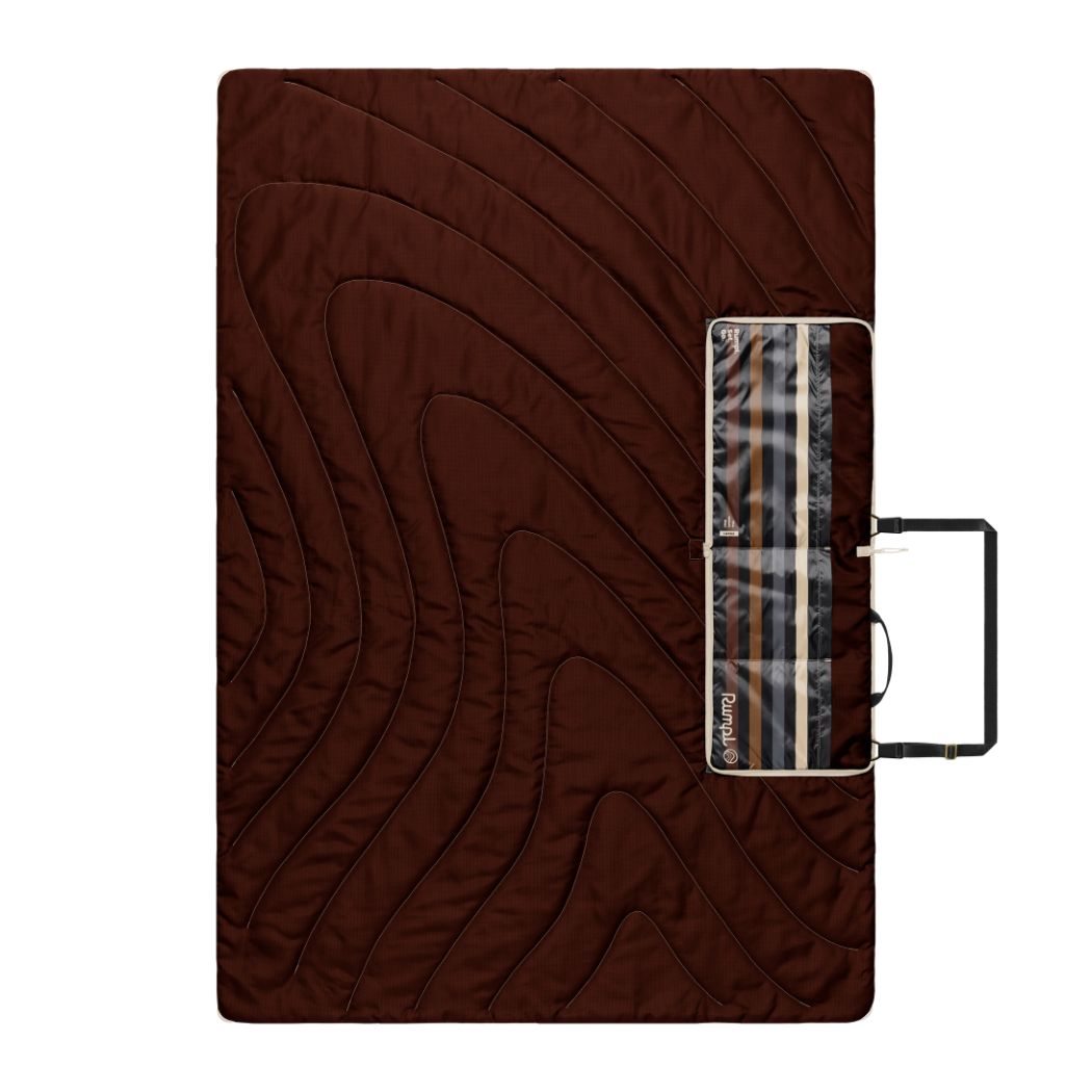 Stash Mat - Mocha Mini Stripes