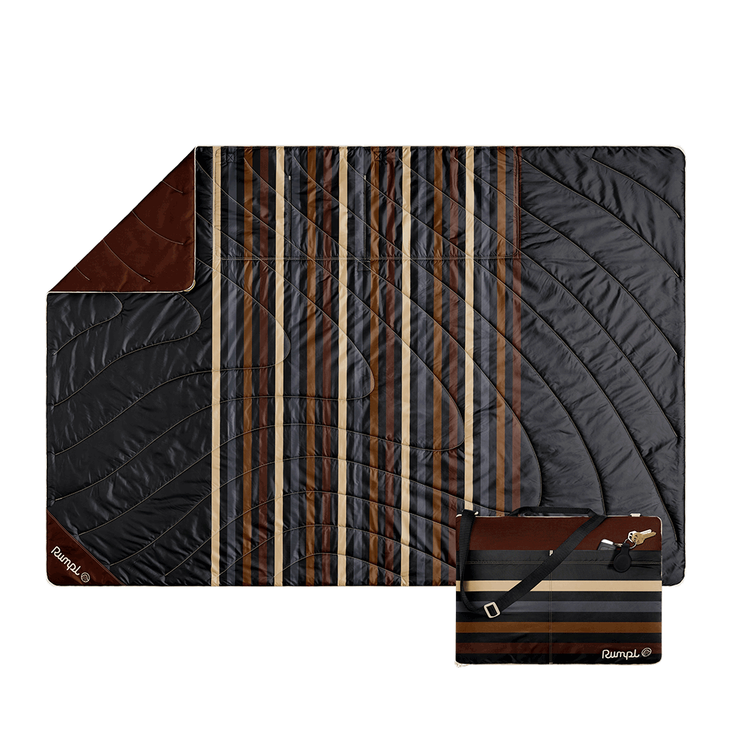 Stash Mat - Mocha Mini Stripes