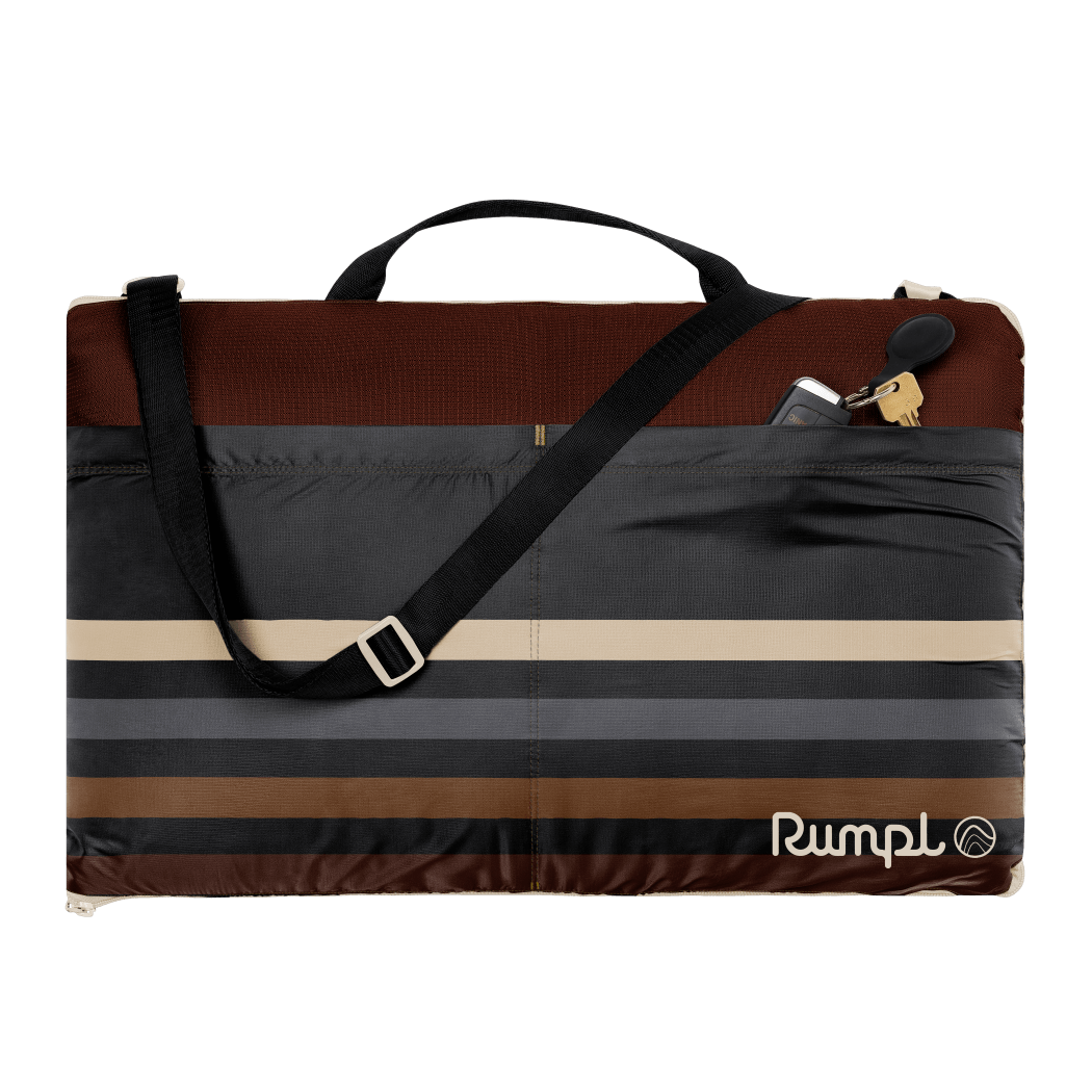 Stash Mat XL - Mocha Mini Stripes