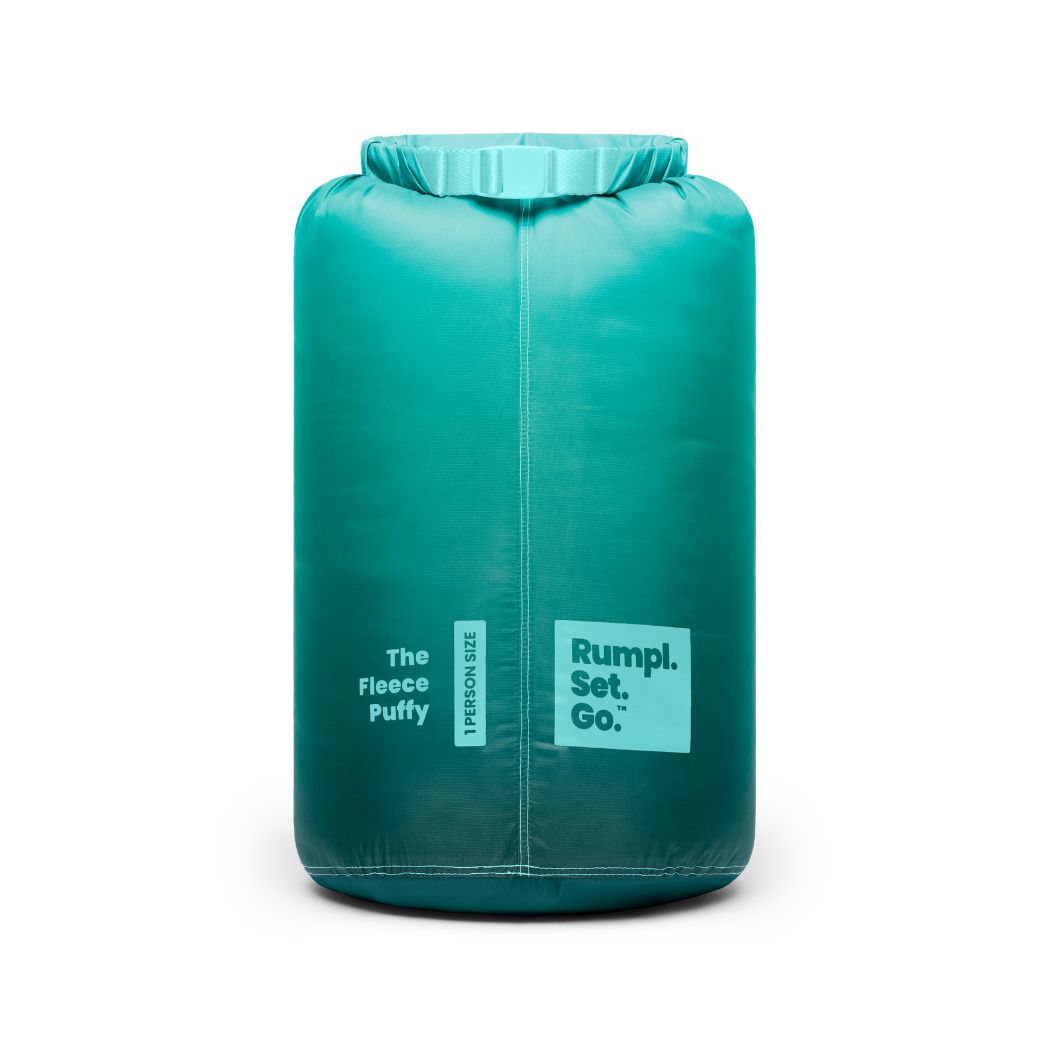 Fleece Puffy Blanket - Jade Fade