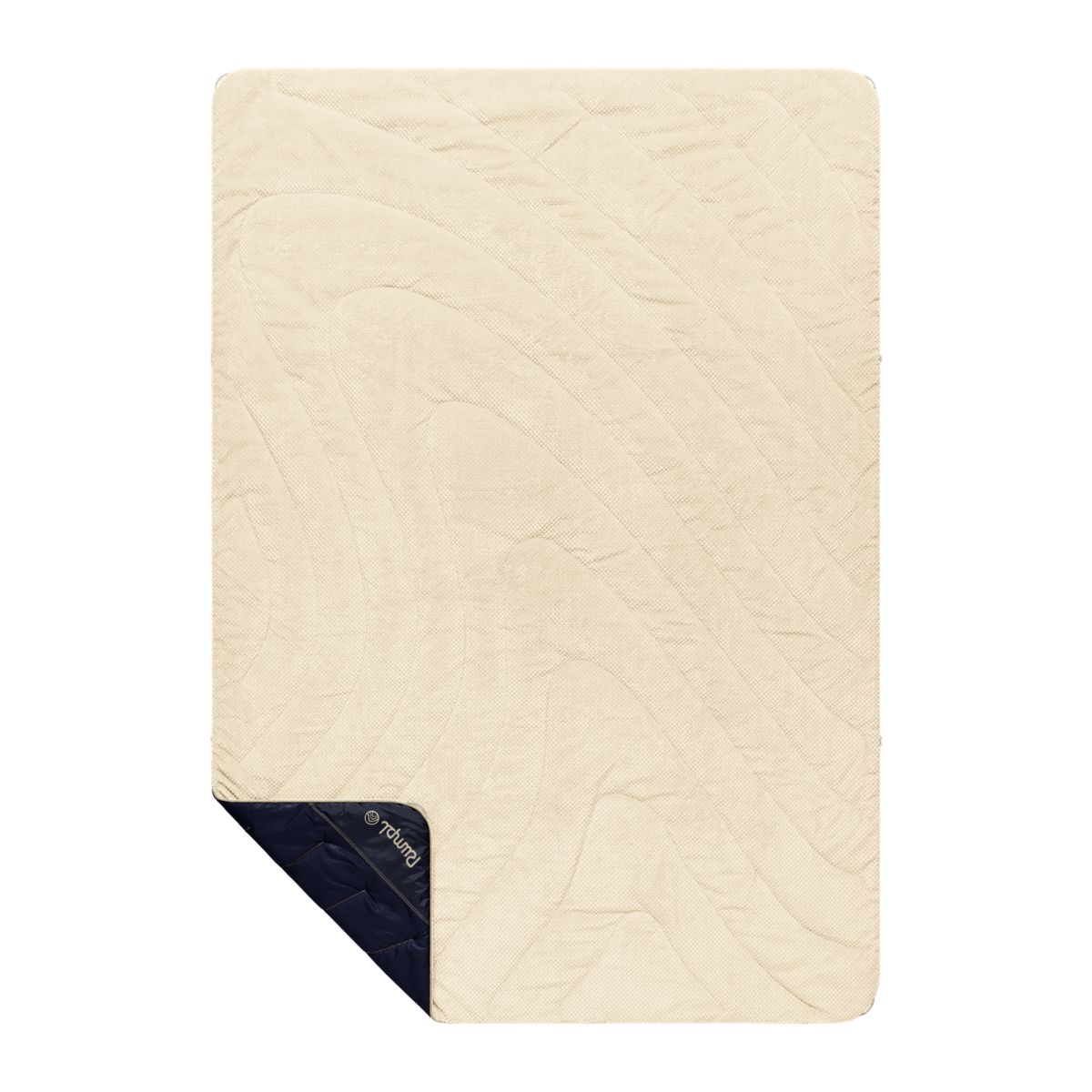 Fleece Puffy Blanket - Midnight Bloom