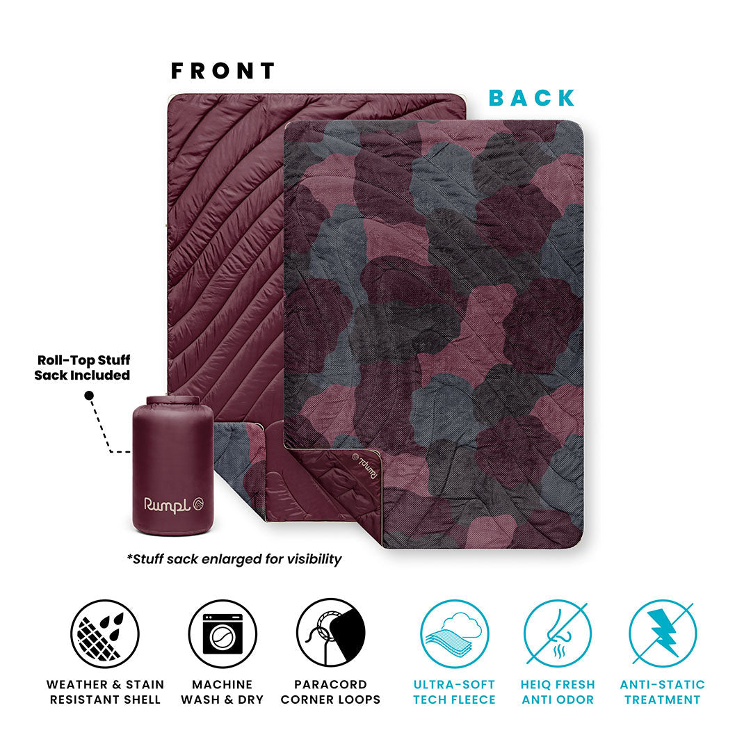 Fleece Puffy Blanket - Puzzled Fig