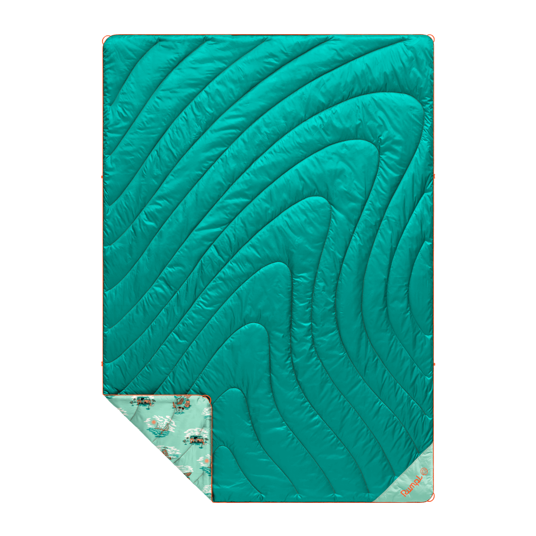 Original Puffy Blanket - Aqua Outer Banks