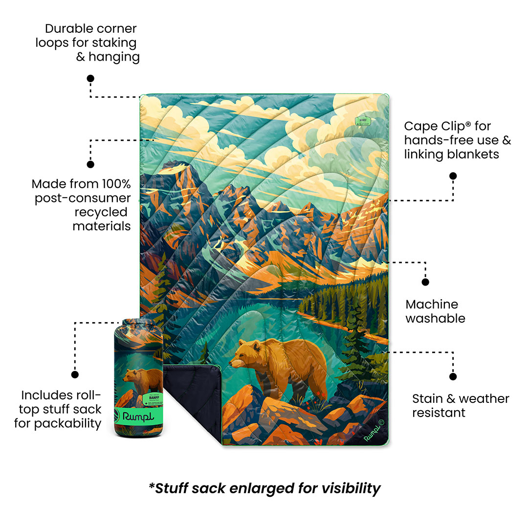 Original Puffy Blanket - Banff
