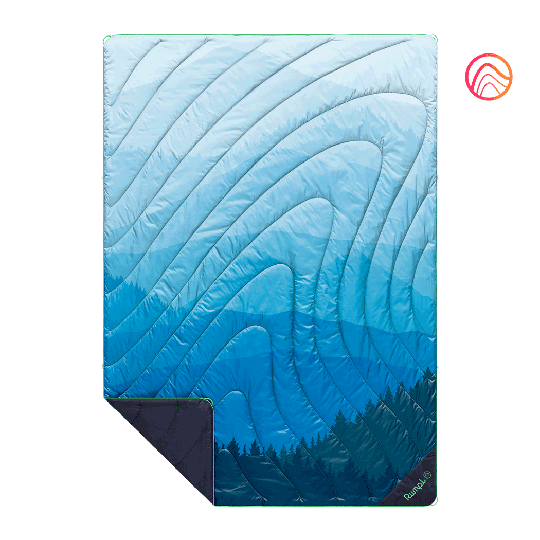 Original Puffy Blanket - Blue Ridge Fade - Custom