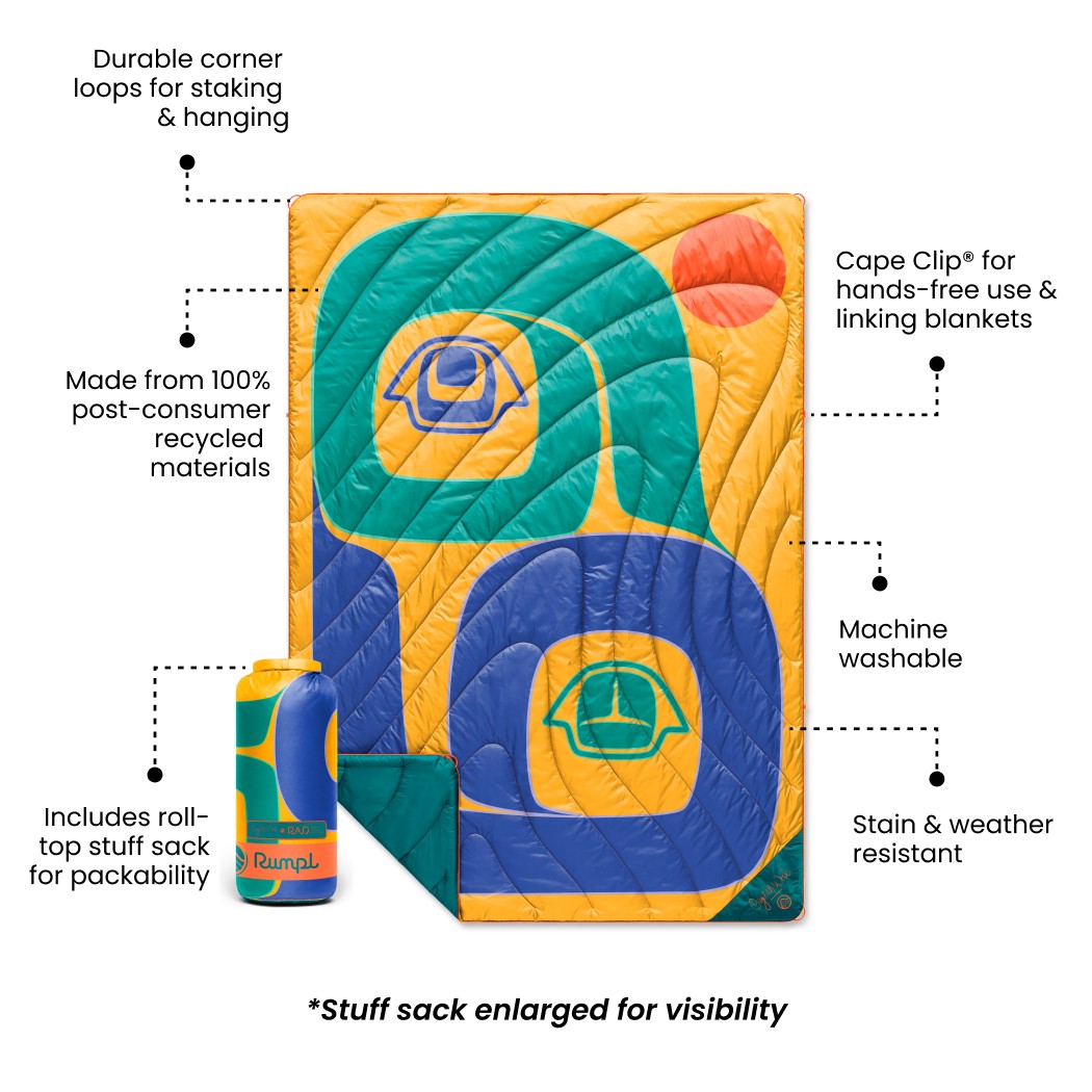 Original Puffy Blanket - Crystal Worl - Our Clan Opposites