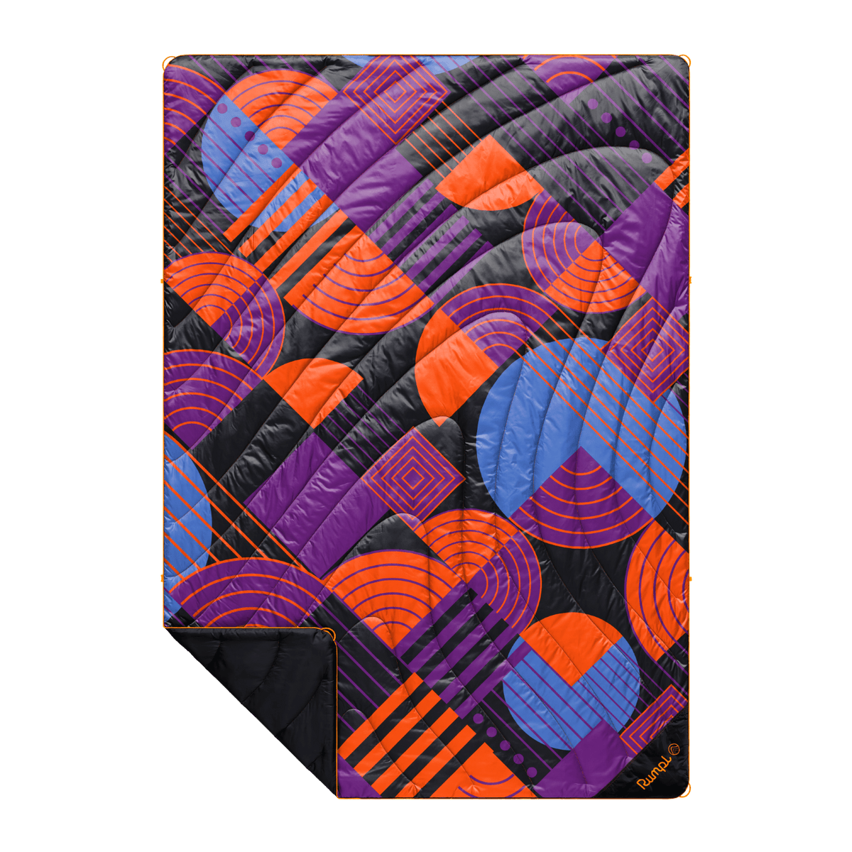 Original Puffy Blanket - Deep Violet Discoid