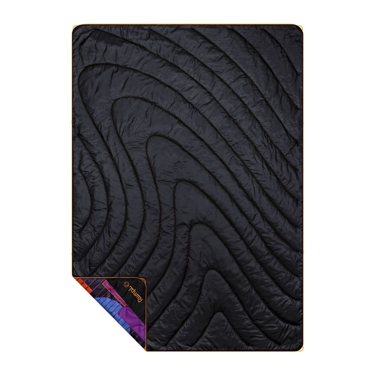 Original Puffy Blanket - Deep Violet Discoid