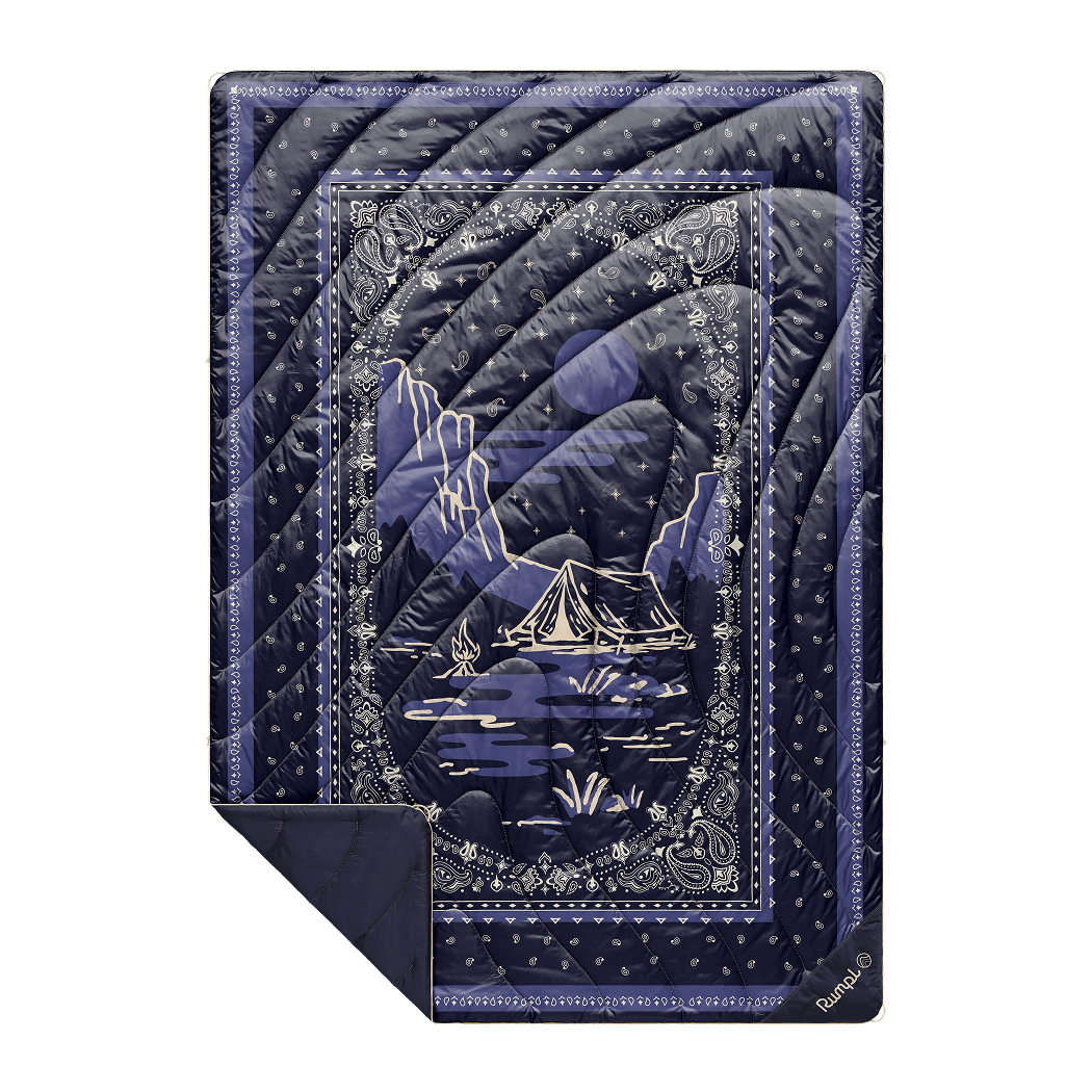Original Puffy Blanket - Midnight Mesa Bandana