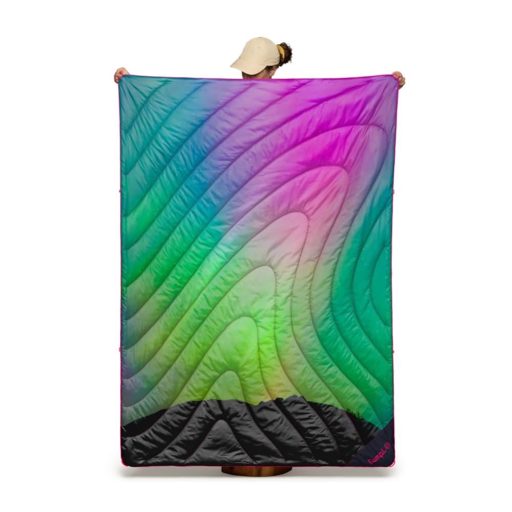Original Puffy Blanket  - Northern Lights -  Custom