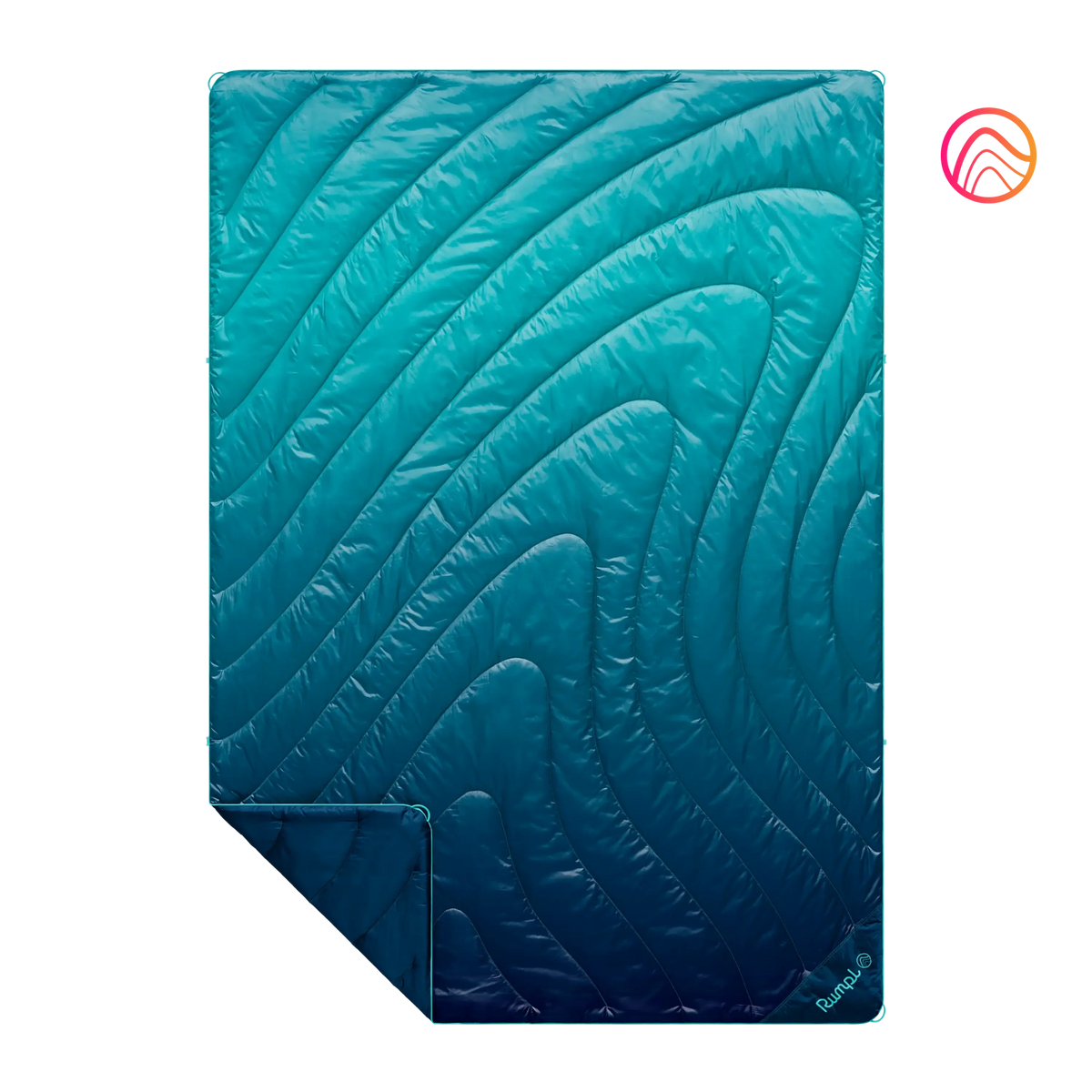 Original Puffy Blanket - Ocean Fade - Custom