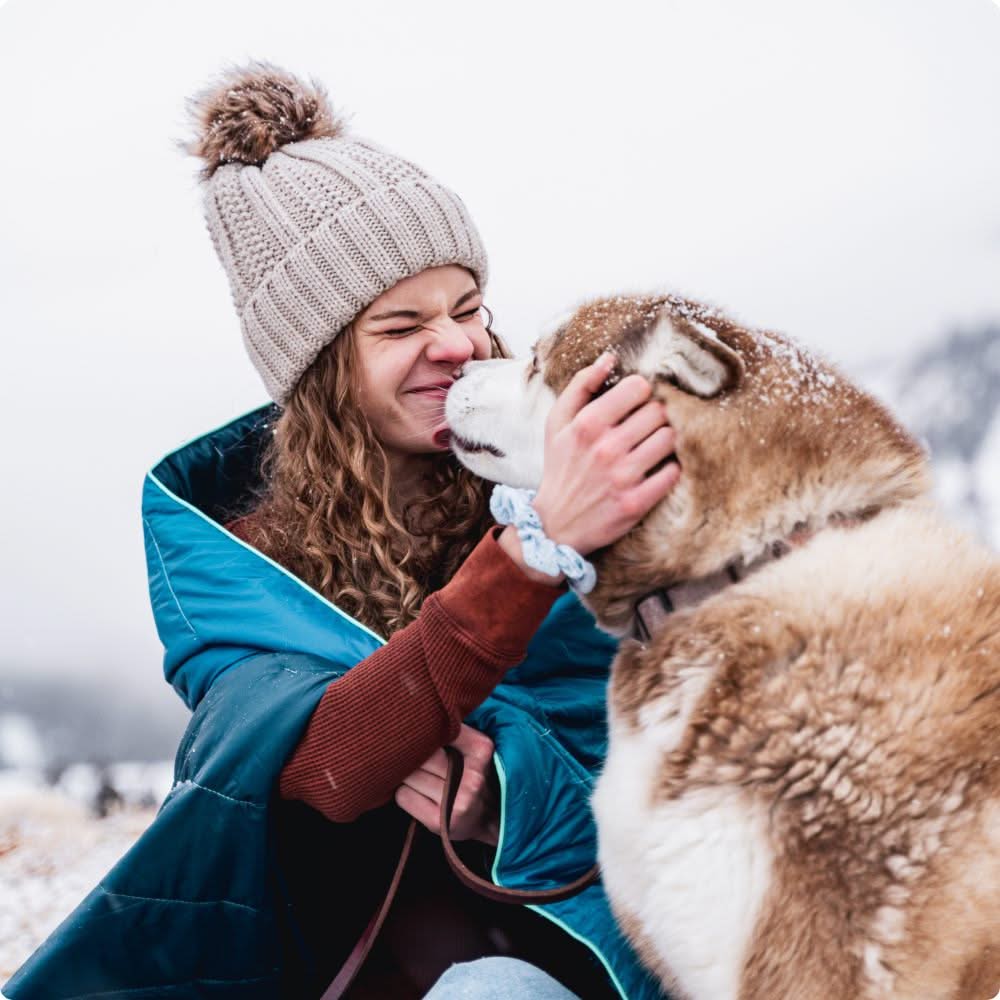 Original Puffy Blanket - Ocean Fade - Custom