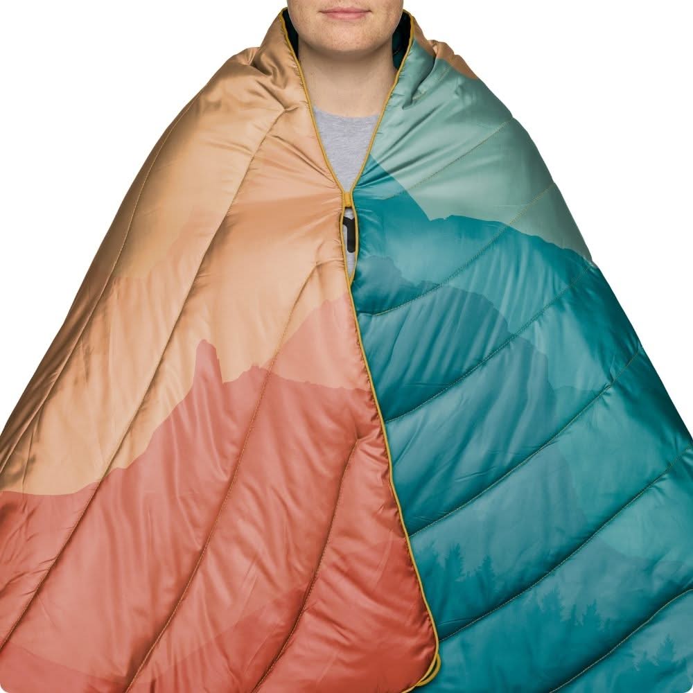 Original Puffy Blanket - Rocky Mountain Sunset Fade - Custom