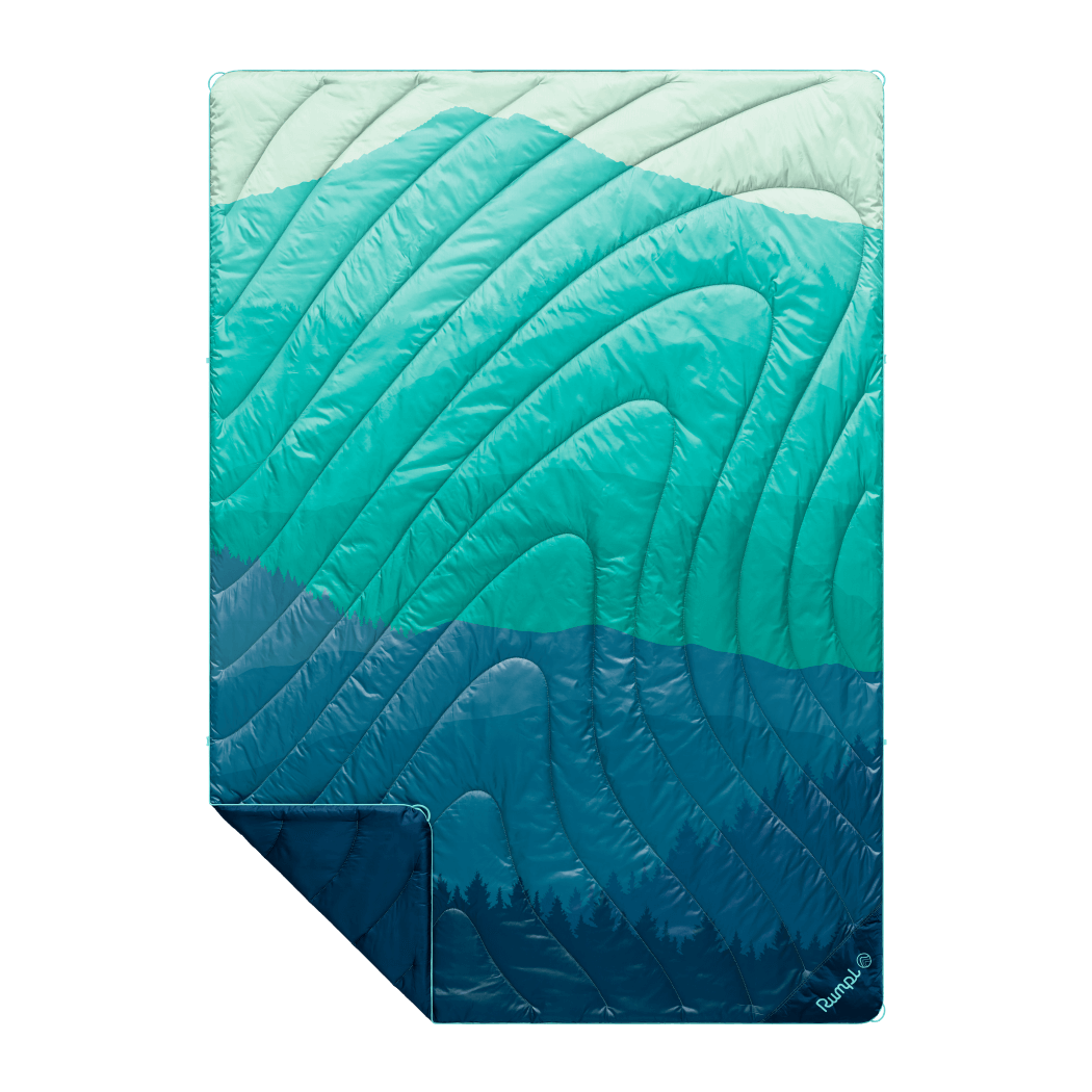 Original Puffy Blanket - Seascape Ridge Mountains