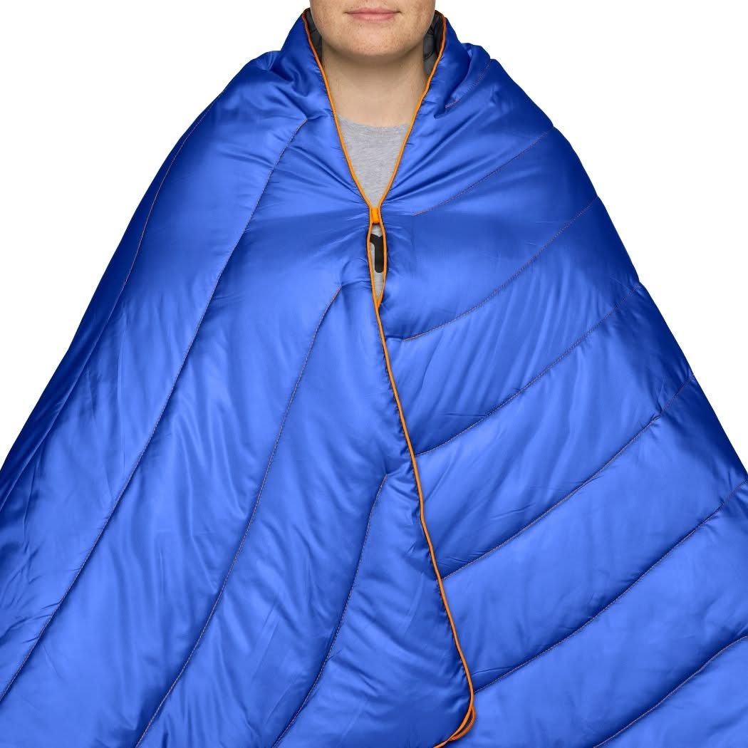 Original Puffy Blanket - Burning Blue - Custom