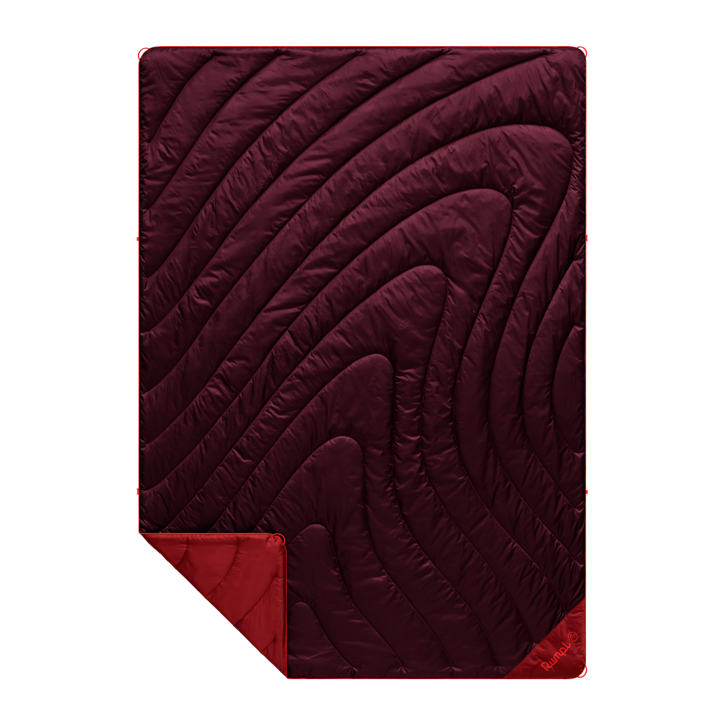 Original Puffy Blanket - Fig Cherry