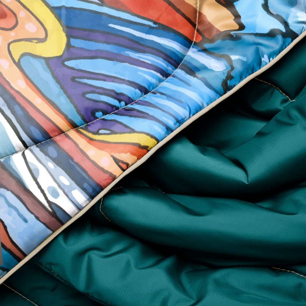 Original Puffy Blanket - Fishe - Arctic Char