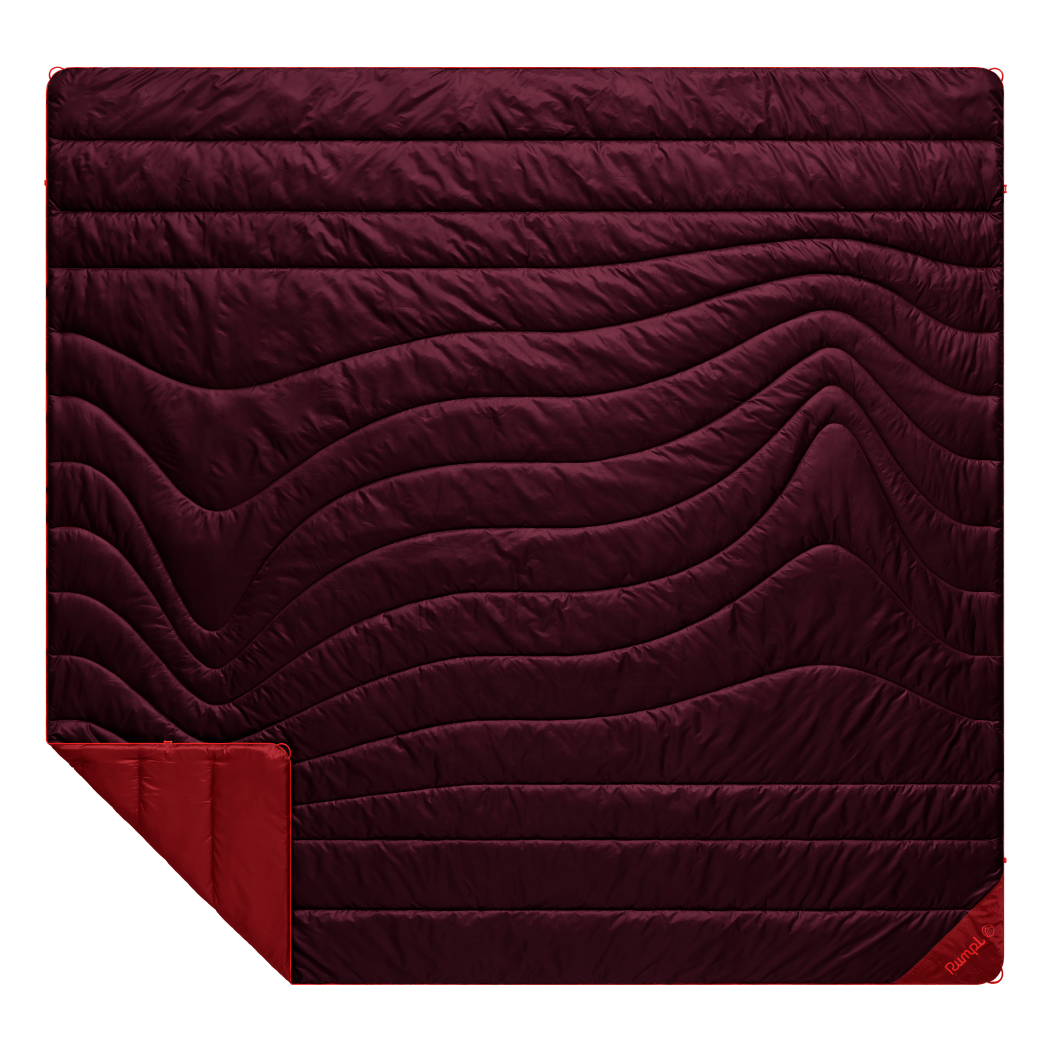 Original Puffy 2 Person Blanket - Fig Cherry