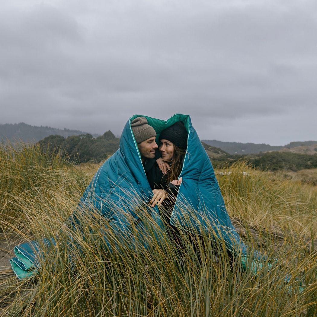 Original Puffy 2 Person Blanket - Seascape