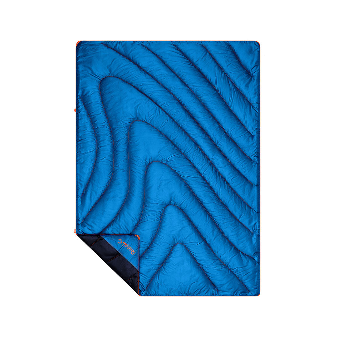 Original Puffy Throw Blanket - Midnight Blue