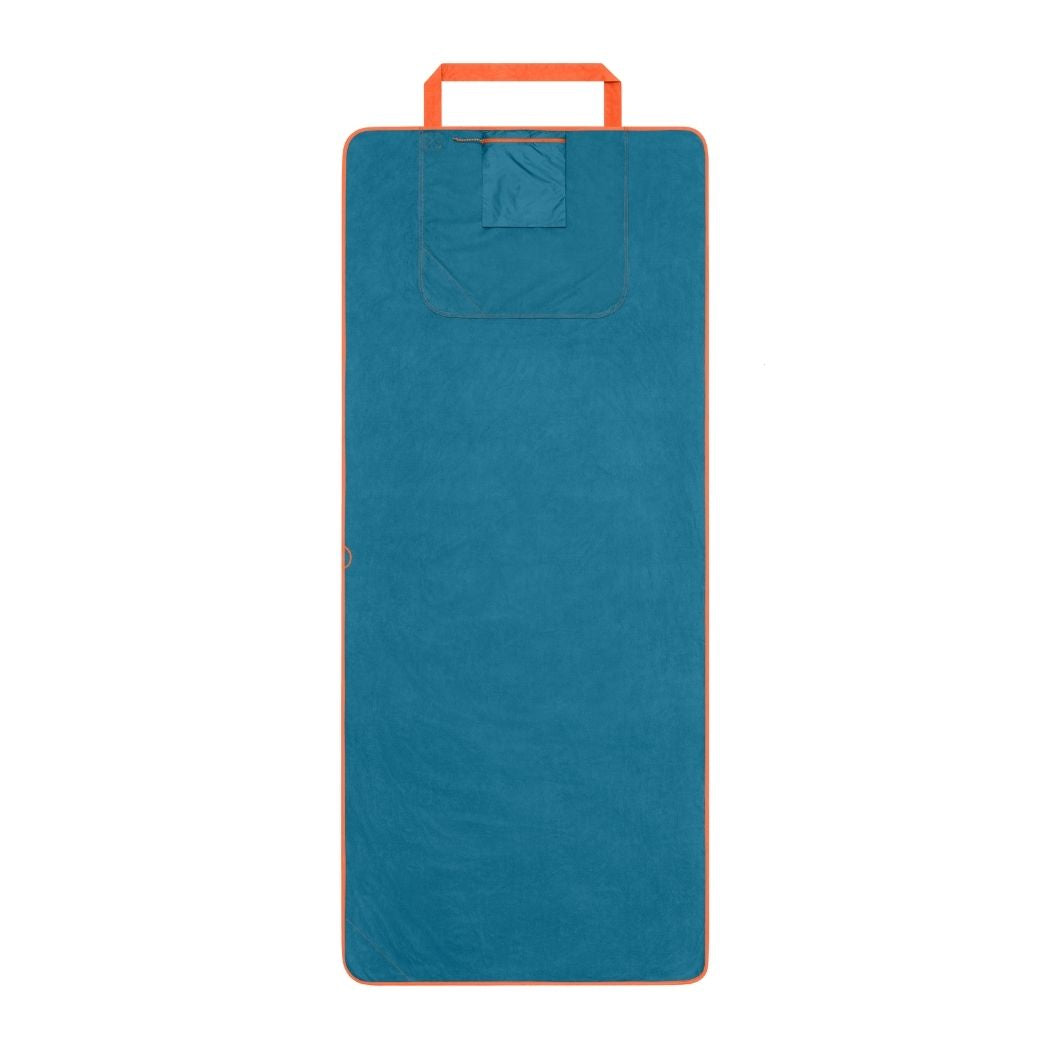 Tech Towel Tote - Midnight Retro Stripes
