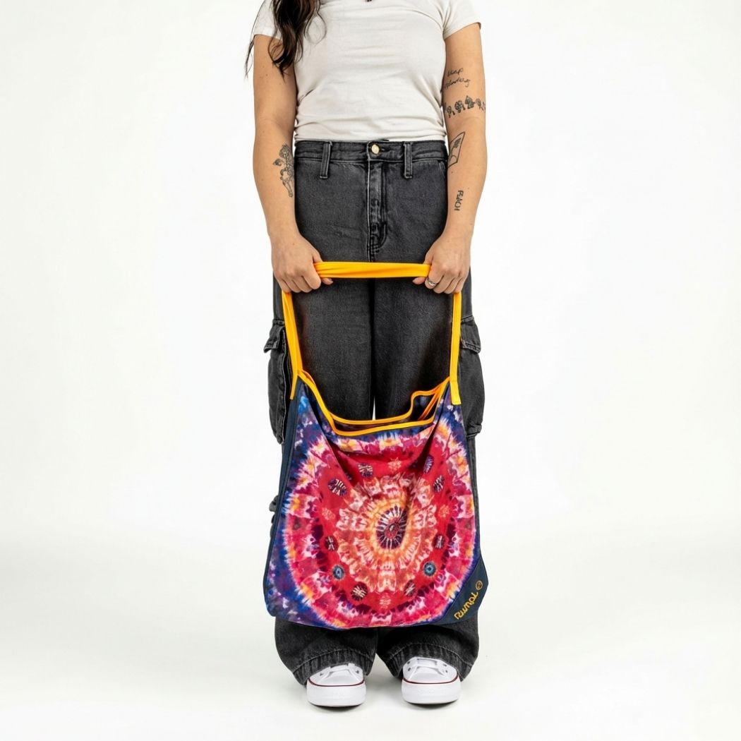 Tech Towel Tote - Tapestry Tie Dye