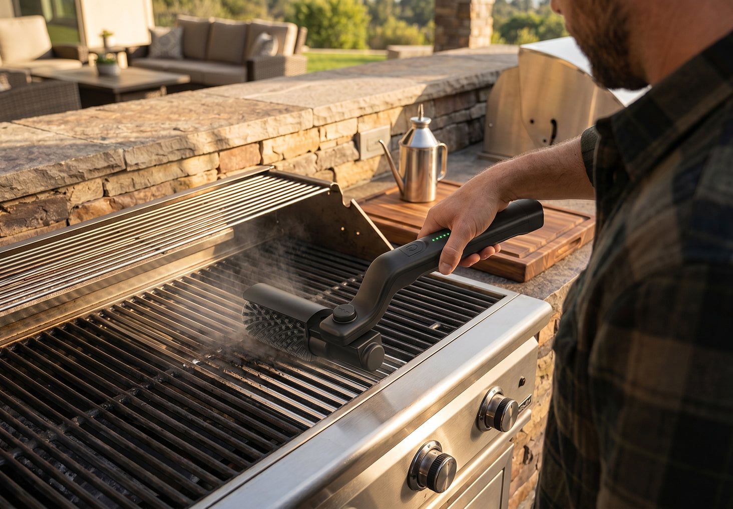 Struggling to Clean Between Grill Grates?